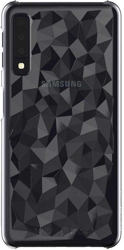 Merkloos Samsung Clear Cover Galaxy A7 (2018) - Transparant