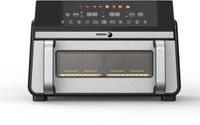 FAGOR Ölfreie Fritteuse - Airfryer FG10AF - Inhalt 11L - Doppel 5,5L Tanks - Abnehmbarer Teiler - 2200W