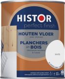 Histor Perfect Finish Houten Vloer Zijdeglans - 0.75L - RAL 9001 | Crèmewit