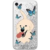 Babaco ERT GROUP mobiele telefoonhoesje voor Apple iPhone XR - Dogs 011 - Glitter