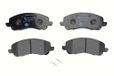 HELLA 8DB 355 009-671 Remblokkenset - met slijtage-indicator - T1274 - voor bijv. CHRYSLER/CITROEN/DODGE/MITSUBISHI