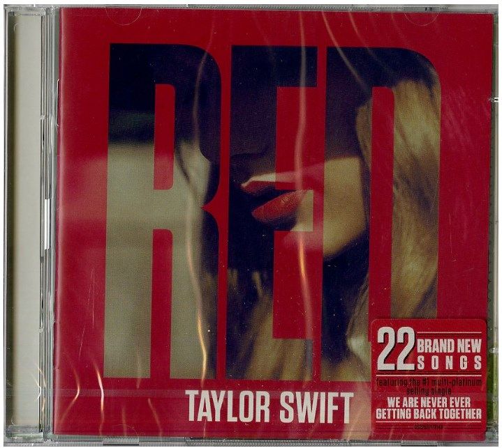 Taylor Swift Red (Deluxe Edition) CD - 0602537173143