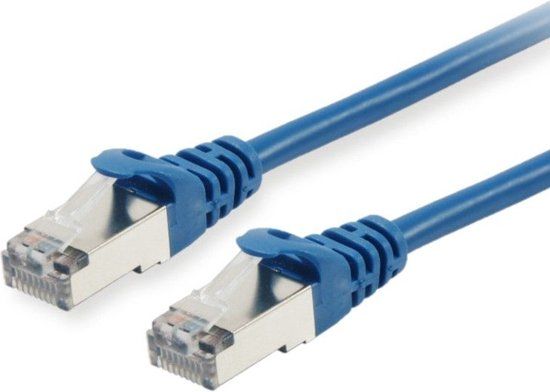 Equip CAT6a sFTP kabel 15 meter Blauw