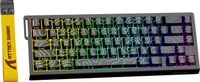 ATTACK SHARK X68HE - Magnetic Switch Wired Gaming Toetsenbord - 66keys - RGB - Side Printed PBT Keycaps - Decorative Lanyard - 8Khz - 0.01mmRT - 0.125ms - Black Contour Line