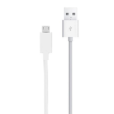 Celly USBMICROW - USB-kabel - wit - 1 m