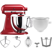 KitchenAid Artisan Mixer 5KSM125 Keizerrood + IJsbereider