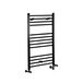 Hudson Reed Nox Radiateur sèche-serviettes design mixte moderne plat noir 100 cm x 50 cm