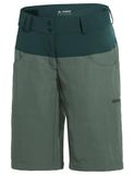 VAUDE Qimsa Shorts II Dames Fietsshorts agave Maat 40