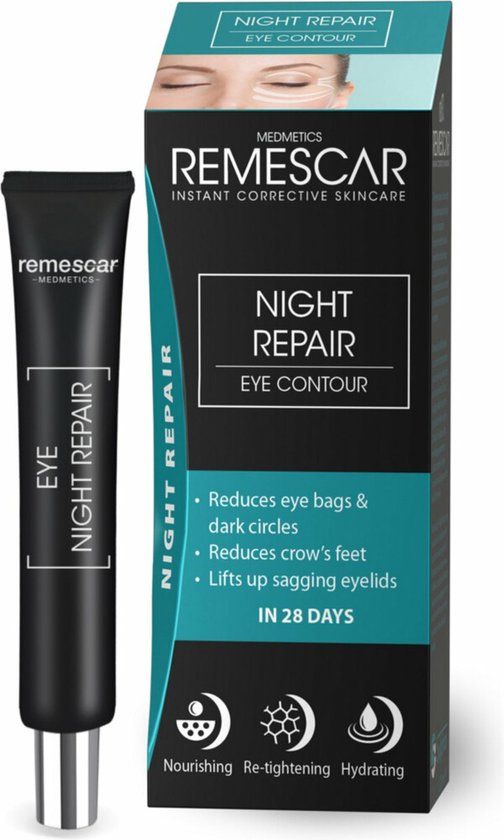 Remescar Night Repair Oogcrème - Anti Aging Oogcontourcrème - 20 ml