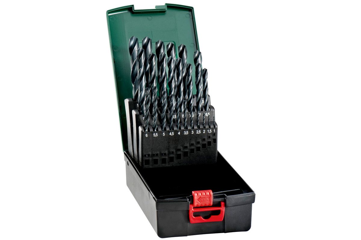 Metabo 627159000 25-delige Spiraalborenset HSS-R