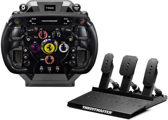 Thrustmaster F1 Direct Drive Kit – T598 Servo Base + F1 Wheel Add-On + Raceline Pedals III