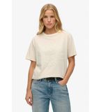 Superdry Dames-T-shirt oversized Athletic Tonal