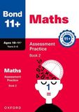 Bond 11+ Maths Assessment Practice Papers Age 10-11+ (Book 2) for GL Assessment 2026 & other 11 plus exams