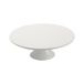 Mette Blomsterberg 821854 Draaiplateau voor taartdecoratie, Wit, Porselein, 30 cm