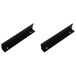Amig - Pack van 2 Meubelgrepen - 128 Mm - Mat Zwart - Aluminium - Mod. 848