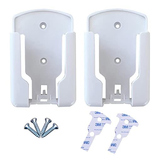 Meirrai Houder voor Afstandsbediening, 2 stuks Universele Wandhouder Afstandsbediening Houder voor Wandmontage, Zelfklevende Afstandsbedieninghouder, voor Airconditioning, TV-box, TV