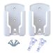 Meirrai Houder voor Afstandsbediening, 2 stuks Universele Wandhouder Afstandsbediening Houder voor Wandmontage, Zelfklevende Afstandsbedieninghouder, voor Airconditioning, TV-box, TV