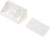 Hafele Connecteur d'angle avec capot blanc