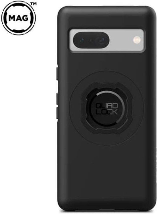 Quad Lock Mag Telefoonhoesje Zwart Google Pixel 8A