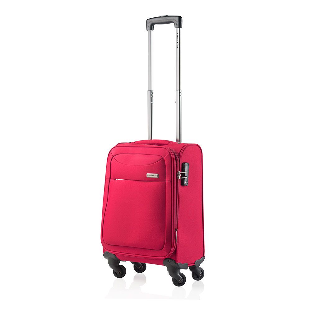 CarryOn AIR S cherry red Nylon Reiskoffer - Rood