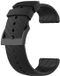Suunto Bracelet en silicone noir pour Suunto 7/9/9 Baro/D5 Smartwatch