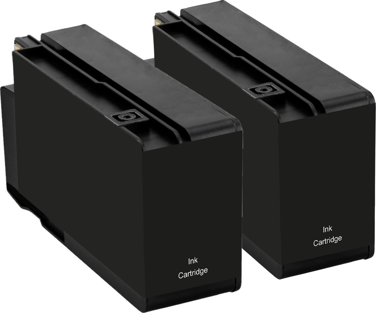 InktDL Compatible zwarte inkt cartridges (BK) voor HP OfficeJet Pro 7740, 8210, 8710, 8720, 8725, 8730, 8740 en 8715 (953XL)