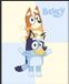 Bluey Friends fleece deken 130 x 170 cm