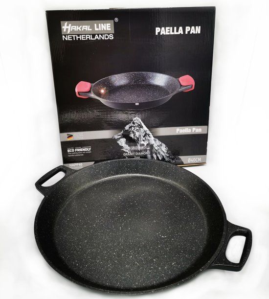 Hakal Line Paella pan Ø 32 cm Marmer Coating