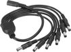 Femelle vers 6 mâle DC répartiteur - Câble 5,5 mm x 2,1 mm cordon répartiteur pour caméras Cctv