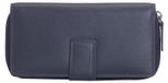 Josephine Osthoff Handtaschen-Manufaktur Josephine Osthoff Bremen compacte portemonnee van echt leer met RFID-bescherming, Marinier