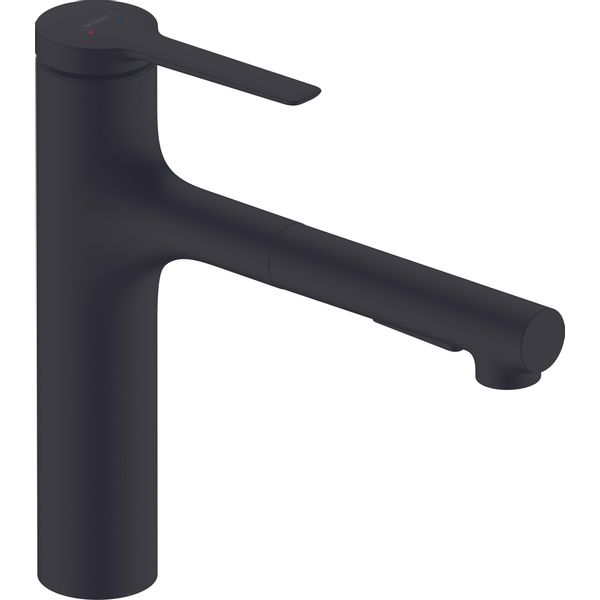 Hansgrohe Zesis Keukenkraan 160 2jet Sbox M. Zwart 74823670