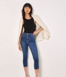 Apricot Sara Skinny Fit Capri Jeans Blauw