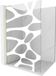 Mexen Kioto L paroi de douche Walk-in 90 x 200 cm, onde blanche, or brossé