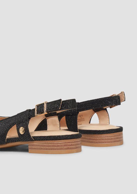 s.Oliver Ballerinas Dames Zwart PU/TPU Maat 40