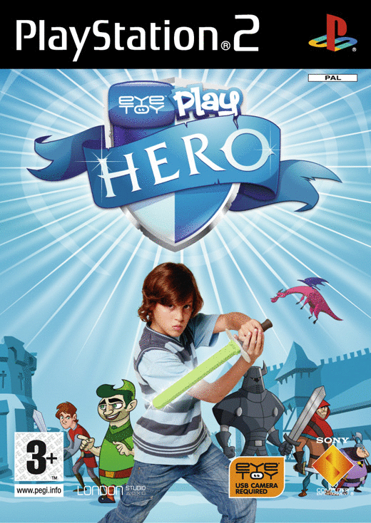 Sony Eye Toy Play Hero + Sword PlayStation 2