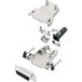 encitech DTZF15-DBS-K 6355-0044-12 connecteur femelle D-sub 180 ° Nombre de pôles : 15 Capuchon à souder 1 jeu(x)