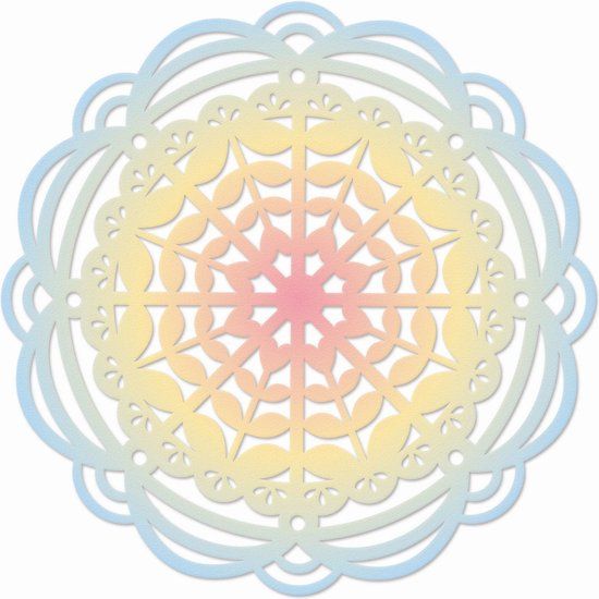 Essentials Sizzix Thinlits snijmal Heart mandala