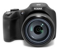 Kodak PIXPRO AZ653 BK 20MP CMOS Bridge camera – 65x Optical Zoom, 3.0 \"LCD screen, EVF, WiFi, 1080p FHD video, OIS stabilization, Li-ion battery, HDMI, USB-C, SDXC