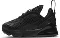 Nike Air Max 270 Baby Peuters Triple Black Maat 21
