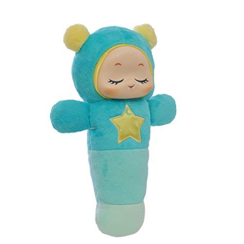 Playskool Glo Worm SmartSense Cry Sensor en Voice Recordable Zacht Gevuld Fopspeen Speelgoed voor pasgeborenen, Baby en Peuter (Amazon Exclusive)