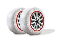 X-Tra Polar Gripper Sneeuwsokken, 2 Sneeuwsokken, Maat M, Wit, Textiel Sneeuwkettingen voor R13 - R19
