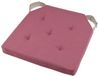 Stof Textile coussin de chaise DUO - rose - 38 x 38 x 4 cm