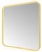 Hotbath &More Mirrors Soft Square LED Miroir de salle de bain - Rectangulaire - 80 x 80 cm - Laiton brossé PVD