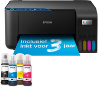 Epson EcoTank ET-2861 A4 multifunctionele Wi-Fi-printer met inkttank, inclusief tot 3 jaar inkt