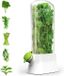 Récipient à herbes - Blanc - Plastique - Ovale - 27 cm