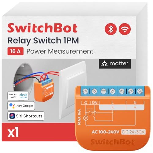 SwitchBot Matter Relaisschakelaar
