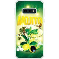 Mojito Forêt Bedrukt siliconen hoesje compatibel met Galaxy S10e