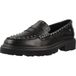 Carmela 16427101-NEGRO Mocassins en cuir noir pour femme