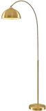 Lindby Booglamp Lennart - Mat Messing - 1 Licht - E27