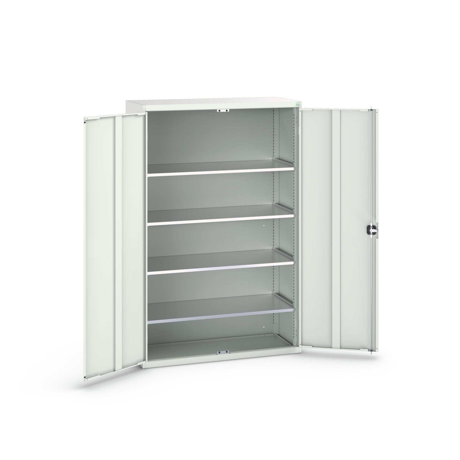 Bott Verso Systeemkast | 1300x550x2000mm | 4 Legborden | RAL 7035 - 16926653.16